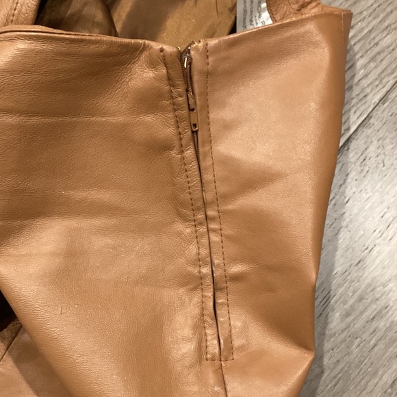 90s Vintage Leather Pants - Beechers Brook for Fairweather - Picture 5 of 16